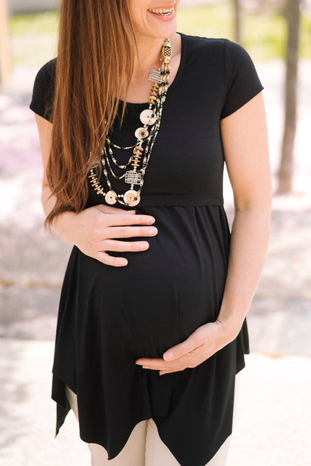 Tunika za nosečnost in dojenje - karo
