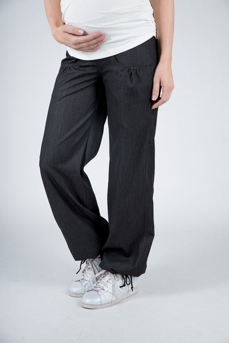 Nosečniške hlače - elegantne, širok kroj