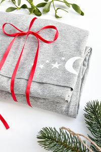 Pižama za nosečnost in dojenje - komplet - dolg zgornji in spodnji del