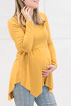 Tunika za dojenje in nosečnost - rumena
