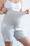 Nosečniške kratke hlače - jeans - svetle