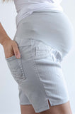 Nosečniške kratke hlače - jeans - svetle