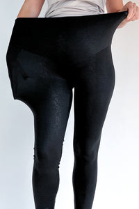 Tople nosečniške pajkice - videz usnja z vzorcem