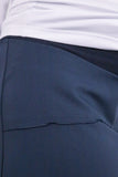Nosečniško krilo elegantno - temno modro - unikat