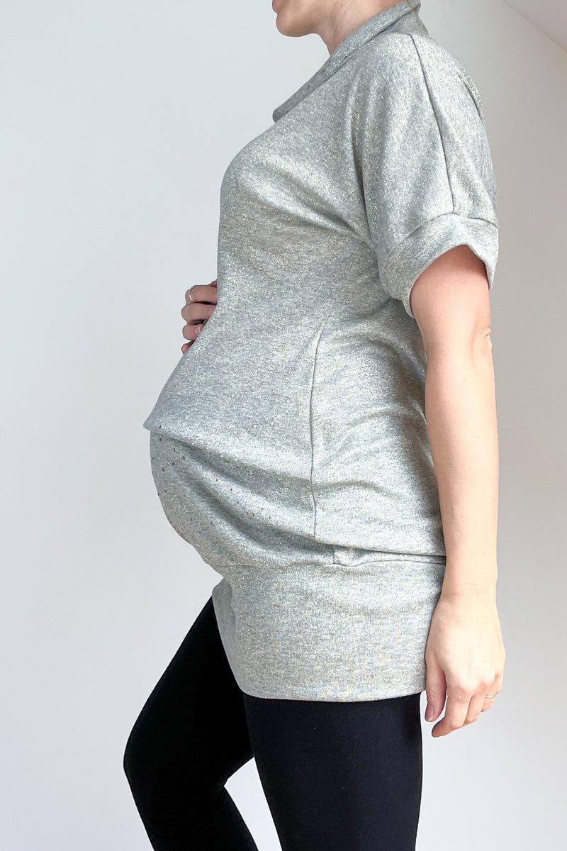 Nosečniška obleka ali tunika 2 v 1