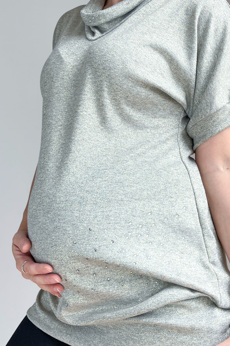 Nosečniška obleka ali tunika 2 v 1