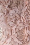 Nosečniška mini obleka - svečana - krem