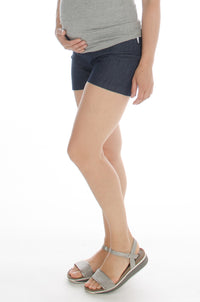 Nosečniške kratke hlače - jeans