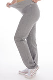Nosečniška trenirka basic basic - spodnji del - siva