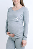 Pižama zgornji del - za nosečnost in dojenje