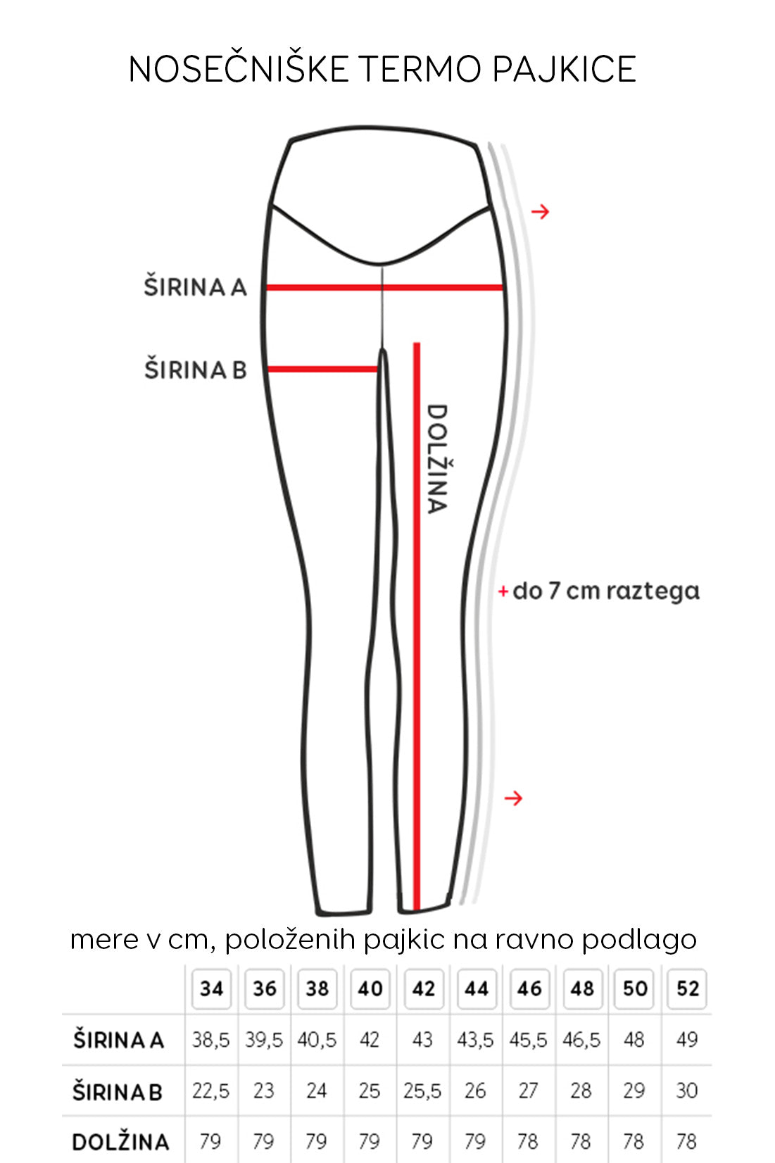 Nosečniške pajkice iz bombaža - tople